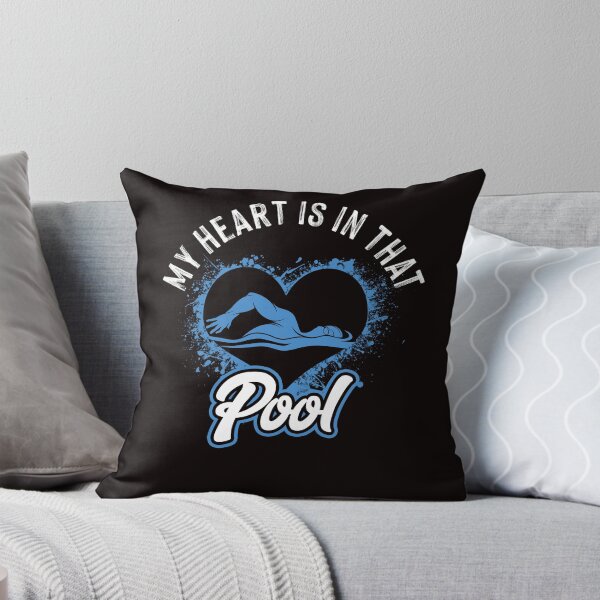 Item preview, My Heart Is In Swimming Pool Swimmer Swim Coach Water Sports designed and sold by TomGiantDesigns.