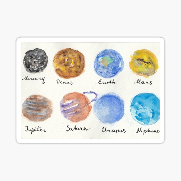 Planets Sticker