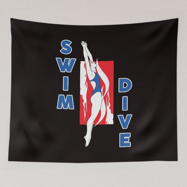 Item preview, Swim Dive Swimming Pool Swimmer Water Sports Coach Athlete designed and sold by TomGiantDesigns.