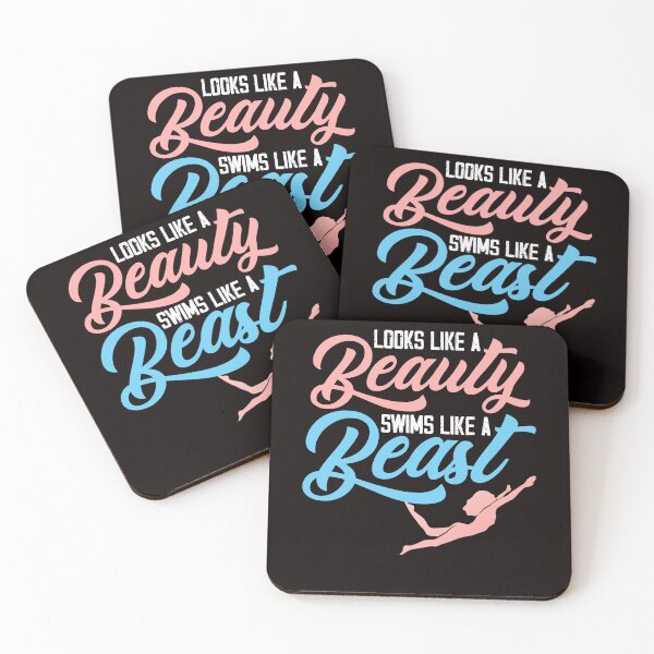 Item preview, Swim Like Beast Swimmer Swimming Pool Swim Instructor Coach designed and sold by TomGiantDesigns.