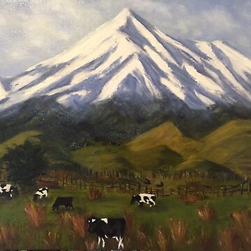 Artwork thumbnail, Mt Taranaki by Fiona Gurnsey