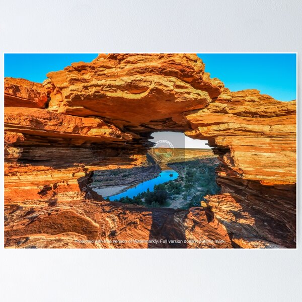 Item preview, Natures Window Kalbarri National Park WA designed and sold by Justin Mckinney.