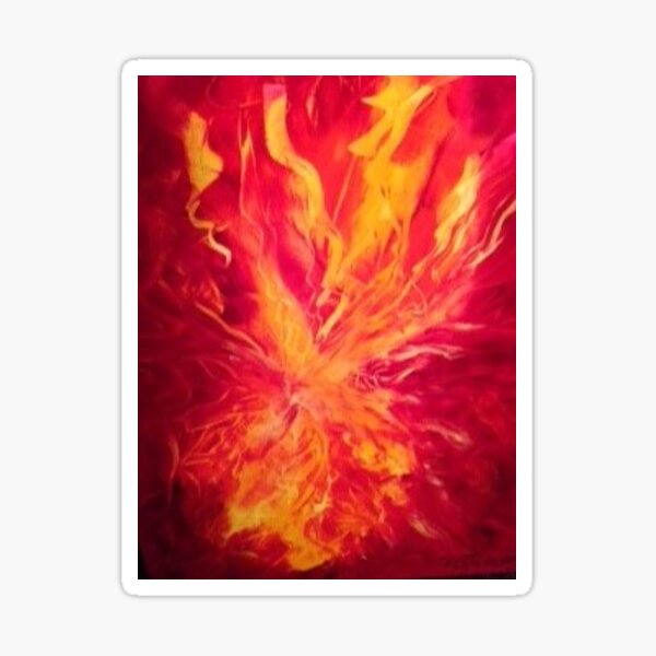 Fire Sticker