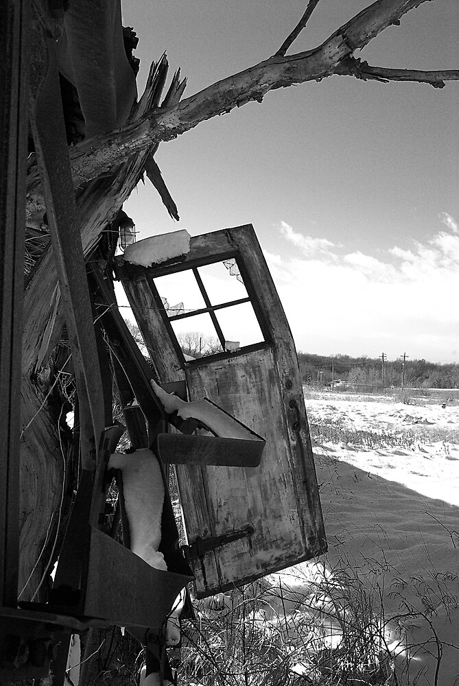 "Door Ajar" by Michael Gatch Redbubble