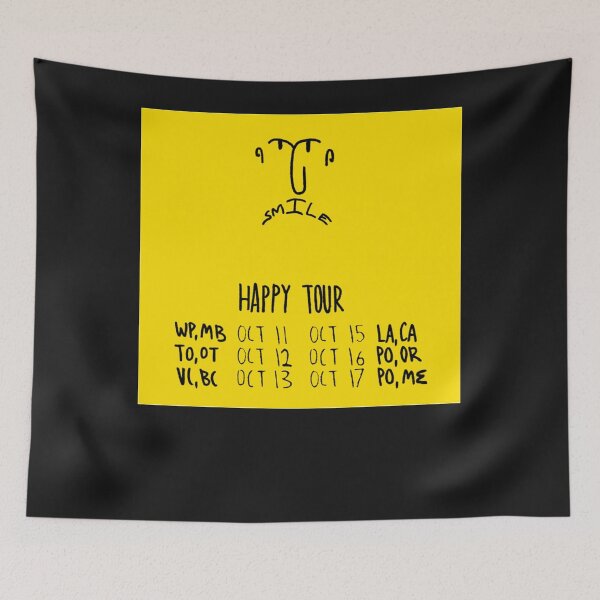Artikelvorschau, Smile Happy Tour Dates Merch Unverzichtbar entworfen und verkauft von ERNIECAS8.
