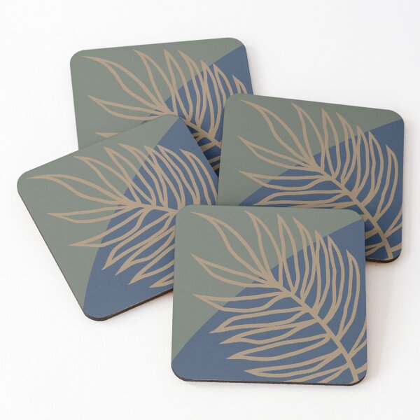 Item preview, Copy of Palm neutral colors brown green blue minimalist  designed and sold by WildCanyon.