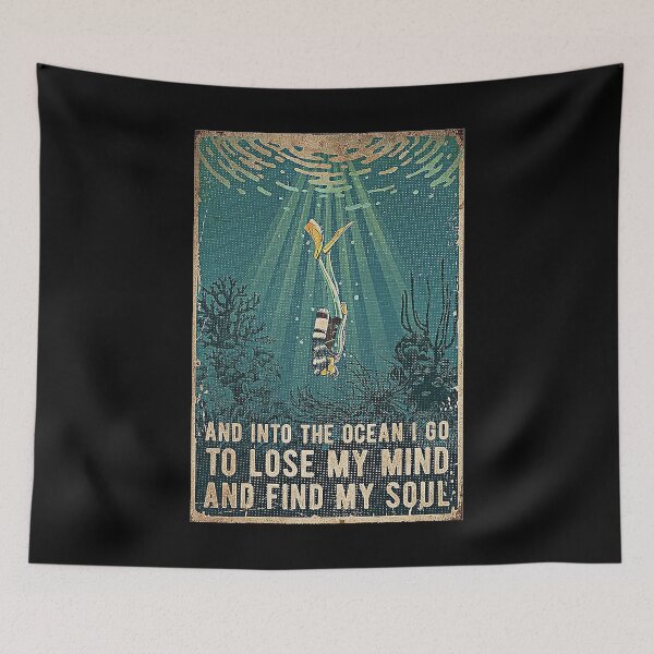 Item preview, Scuba Diving Lose My Mind And Find My Soul designed and sold by TaryGambit95.