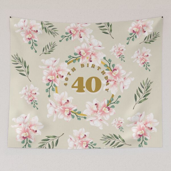 Item preview, 40th happy birthday  designed and sold by Weather gifts .