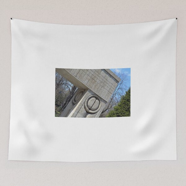 Item preview, TARGU JIU, ROMANIA - MARCH 15 2017 - Gate of the Kiss. (translation: Poarta Sarutului) It is a stone sculpture made by Constantin Brancusi. It's locateted in Targu Jiu, Romania. designed and sold by oanaunciuleanu.