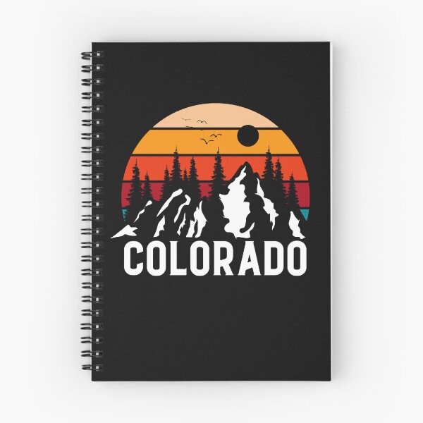 Item preview, Diseño retro de las montañas de la puesta del sol de Colorado designed and sold by zenbition.
