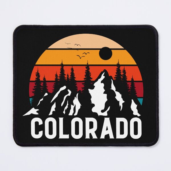 Item preview, Colorado Retro Sunset Mountains Design designed and sold by zenbition.