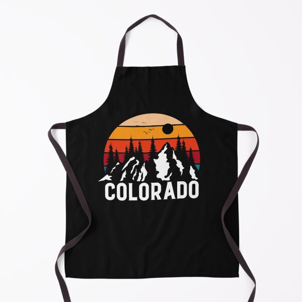 Item preview, Colorado Retro Sunset Mountains Design designed and sold by zenbition.