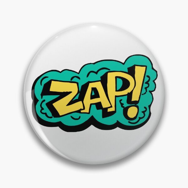 Item preview, Zap discurso burbuja palabra designed and sold by Max-Branding.