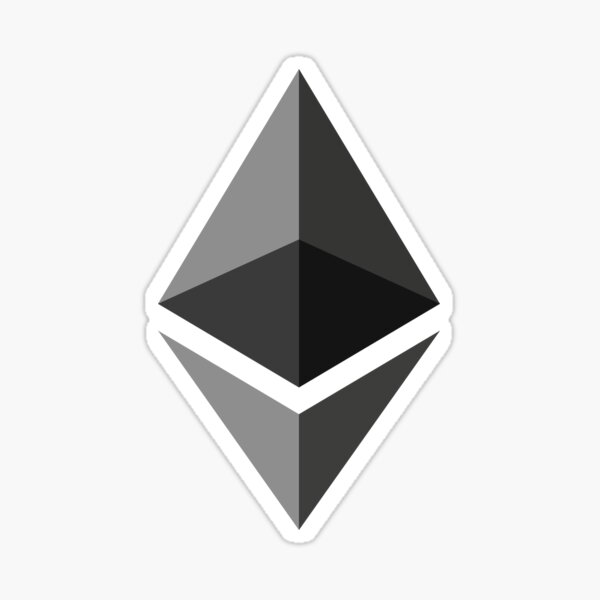 Ethereum Crypto Devise Sticker