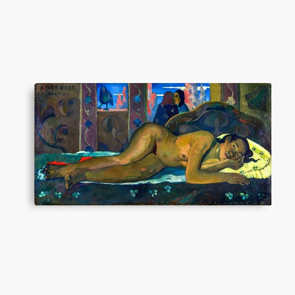 Nevermore | Paul Gauguin |  Canvas Print
