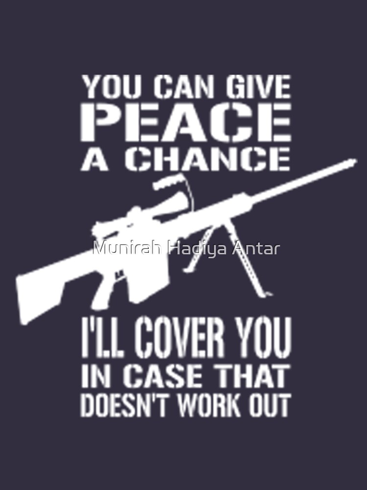 you can give peace a chance t shirt