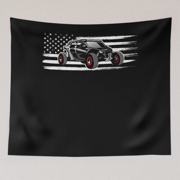 Item preview, AMERICAN FLAG UTV SIDE BY SIDE SXS OFF ROAD T-Shirt designed and sold by jadynbennionv.