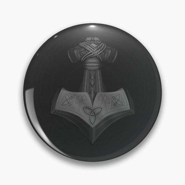 Item preview, Símbolo de Mjolnir Vikings - Martillo de Thor en la tradición nórdica - versión 3 con fondo designed and sold by MoAzim.