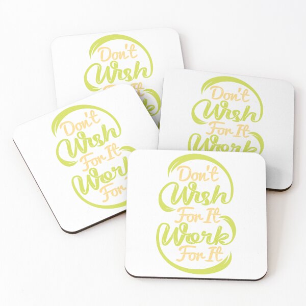 Item preview, Quote Don't Wish designed and sold by Milkygmail.