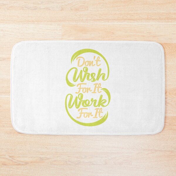 Item preview, Quote Don't Wish designed and sold by Milkygmail.