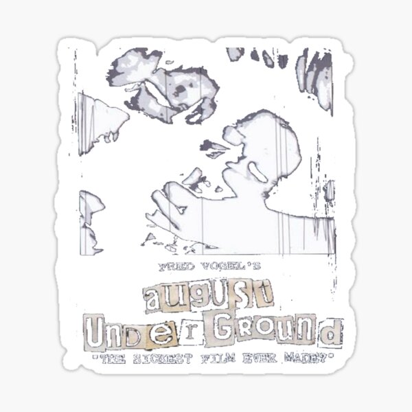 "THE UNDERGROUND... Essential " Sticker for Sale by DORAROWN | Redbubble