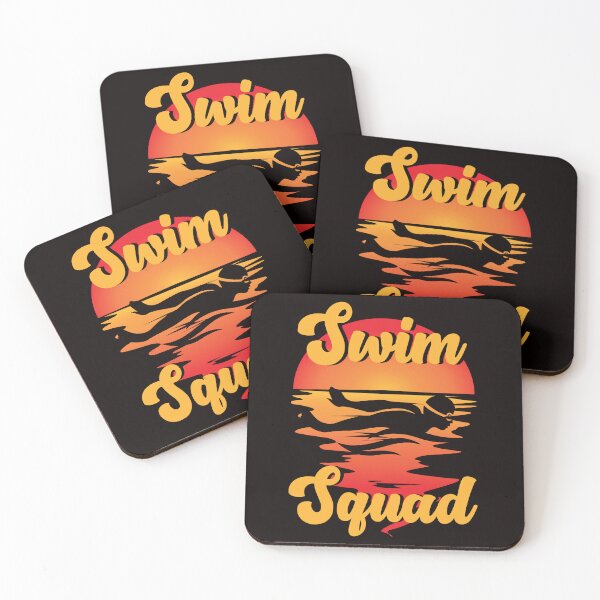 Item preview, Swim Squad Retro Swimmer Vintage Swimming Sunset Water Sport designed and sold by TomGiantDesigns.