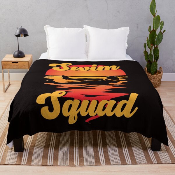 Item preview, Swim Squad Retro Swimmer Vintage Swimming Sunset Water Sport designed and sold by TomGiantDesigns.