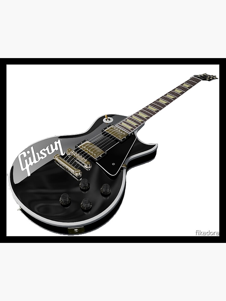 "gibson les paul" Poster by fikadora | Redbubble