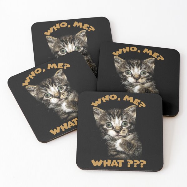 Item preview, Who me??? Kitten designed and sold by RocFashions.