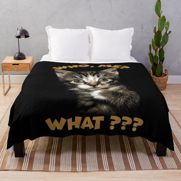 Item preview, Who me??? Kitten designed and sold by RocFashions.