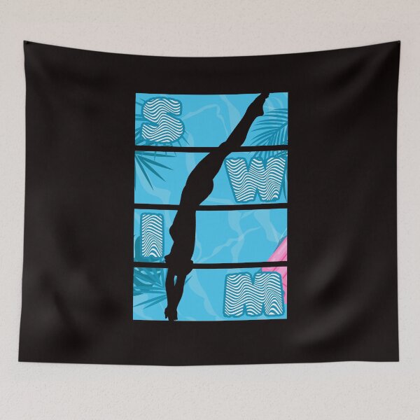 Item preview, Swim Swimming Pool Diving Swimmer Water Sports Instructor designed and sold by TomGiantDesigns.