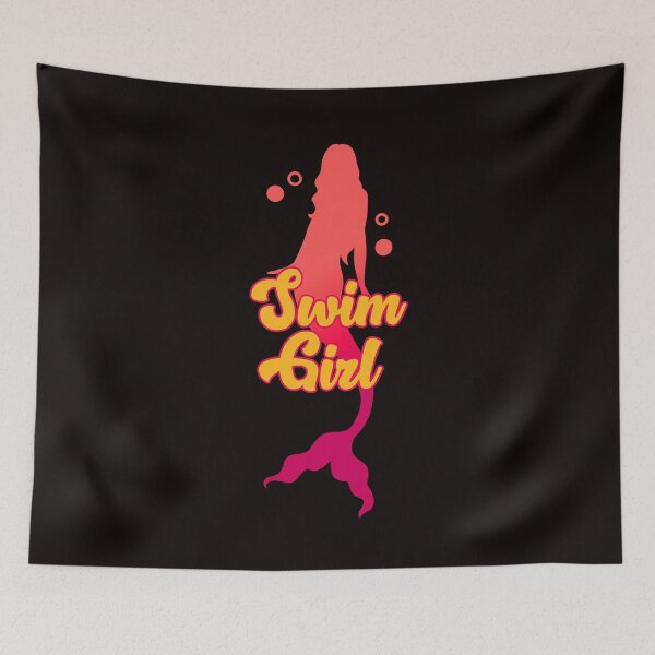 Item preview, Swim Girl Mermaid Swimmer Swimming Pool Instructor Athlete designed and sold by TomGiantDesigns.
