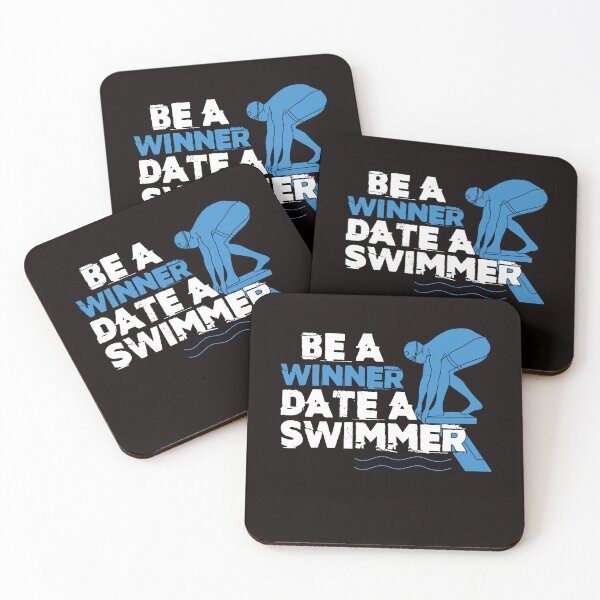Item preview, Funny Be Winner Date Swimmer Swimming Pool Athlete Coach designed and sold by TomGiantDesigns.