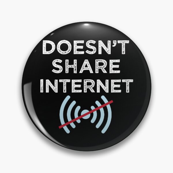 Item preview, Doesn't share internet or Tether Hotspot Mobile Data designed and sold by alltheprints.