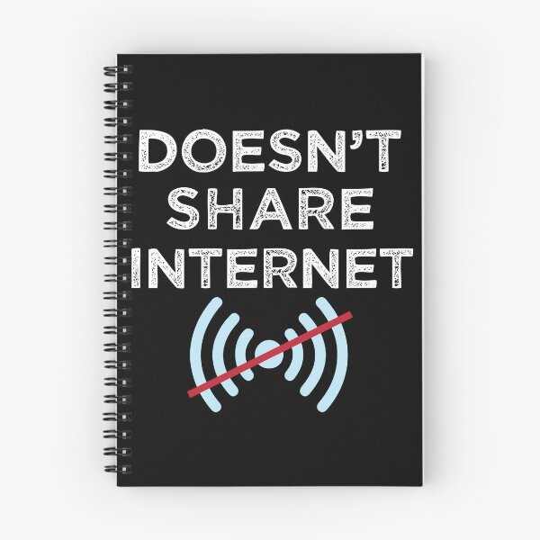 Item preview, Doesn't share internet or Tether Hotspot Mobile Data designed and sold by alltheprints.