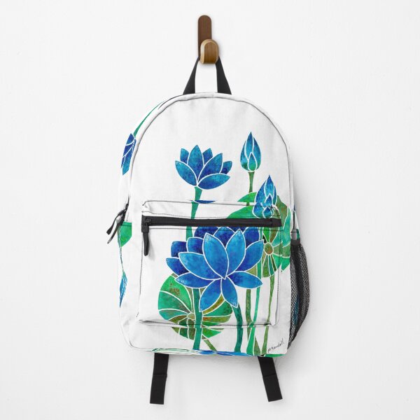 Item preview, Blissful Blue Lotus designed and sold by Jo Randall Art.