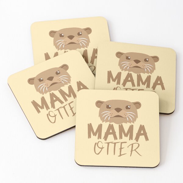 Item preview, MAMA OTTER (with matching Papa Otter and Baby Otter) designed and sold by jazzydevil.
