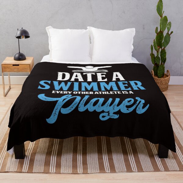 Item preview, Funny Date Swimmer Athlete Player Swimming Pool Swim Coach designed and sold by TomGiantDesigns.