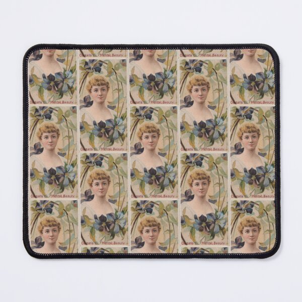Item preview, Clematis: Mental Beauty, 1892 | Language of Flowers Trading Card N75 designed and sold by CurrantJam.