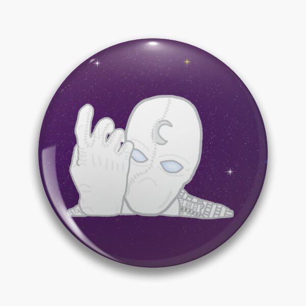 Item preview, Moon Knight Sticker designed and sold by oh-to-be-a-frog.
