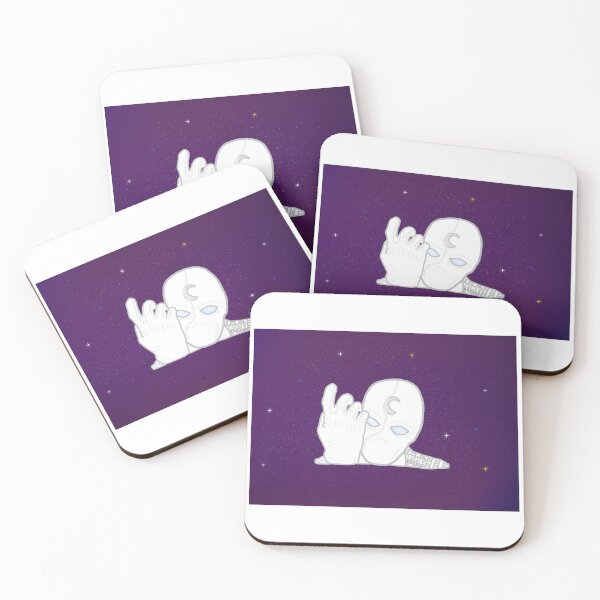 Item preview, Moon Knight Sticker designed and sold by oh-to-be-a-frog.