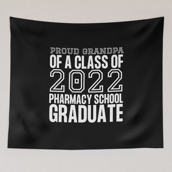 Item preview, proud grandpa of Pharmacist pharmacy school graduate designed and sold by Hey-Nice-Shirt.