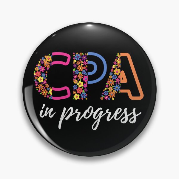 Item preview, CPA in progress Accountant in Progress Accounting Student (white) designed and sold by CaitU.