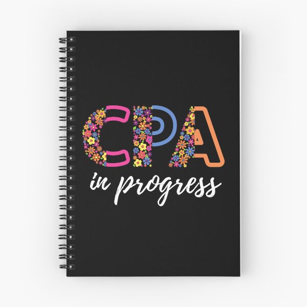 Item preview, CPA in progress Accountant in Progress Accounting Student (white) designed and sold by CaitU.