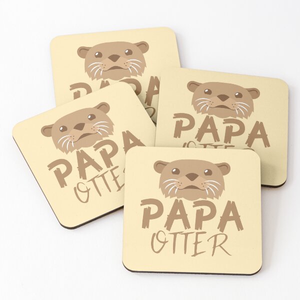 Item preview, PAPA OTTER (with matching Mama Otter and Baby Otter) designed and sold by jazzydevil.