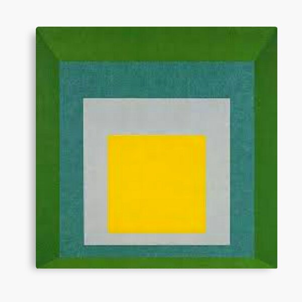 josef albers Homage to the Square: Apparition Canvas Print