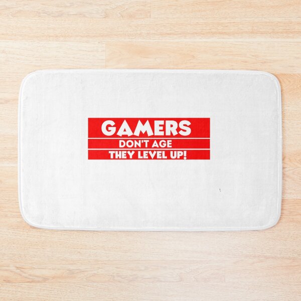 Item preview, Funny gaming quotes,gamers don't age they level up designed and sold by behappysiempre.