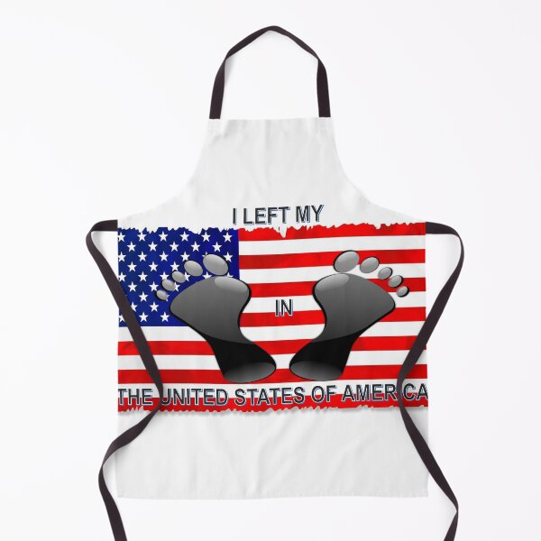 Item preview, I left my foot prints in USA designed and sold by Nesian Tribe Designs.