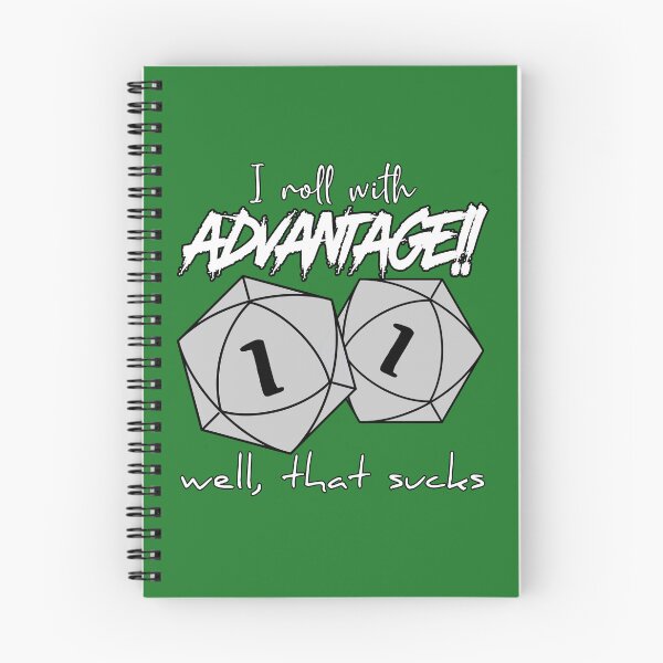 Item preview, roll with advantage designed and sold by toastercide.