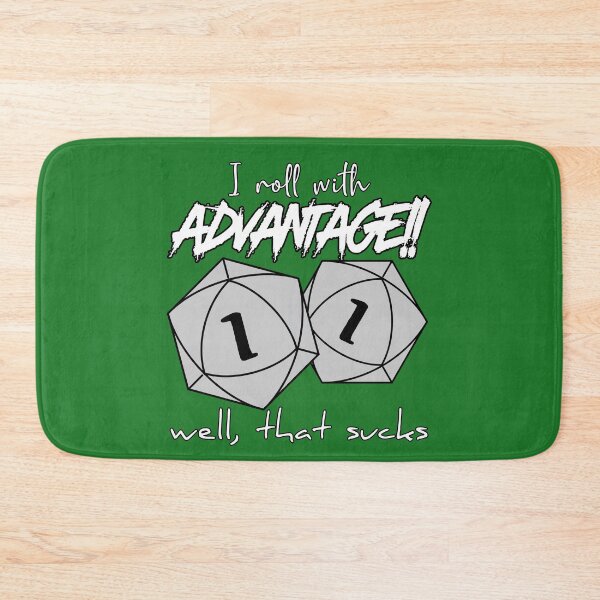 Item preview, roll with advantage designed and sold by toastercide.